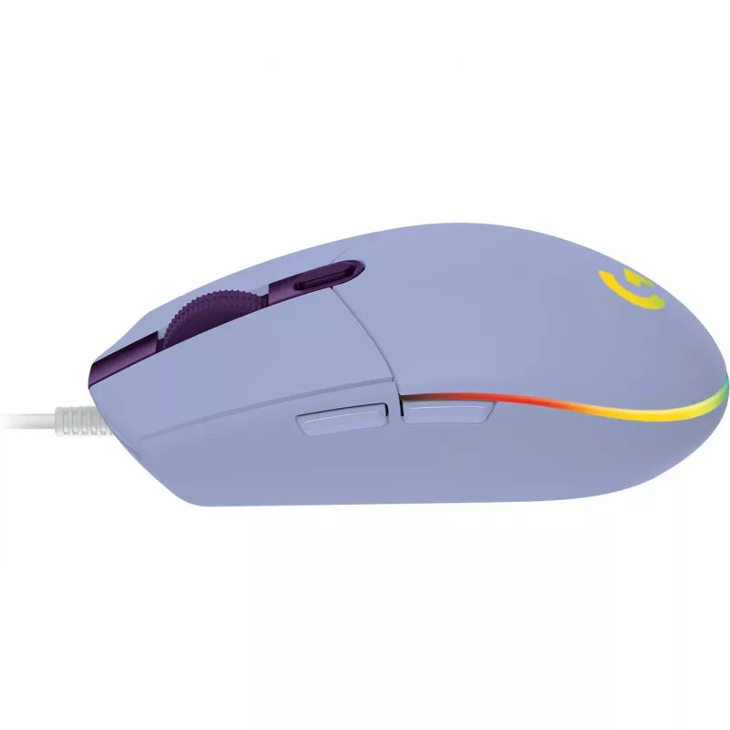Logitech G102 LIGHTSYNC herná myš, fialová