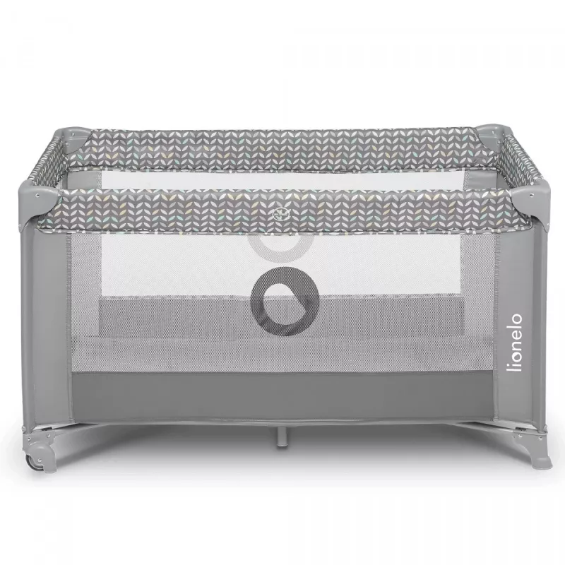 Lionelo Stefi Concrete Multicolor - cestovná postieľka 2 v 1
