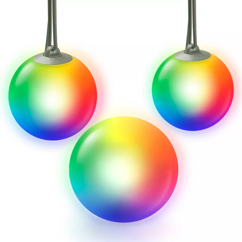 Outdoor Smart Globe Light Colour balenie 3 ks, LED svetlo nahrádza 33 Watt