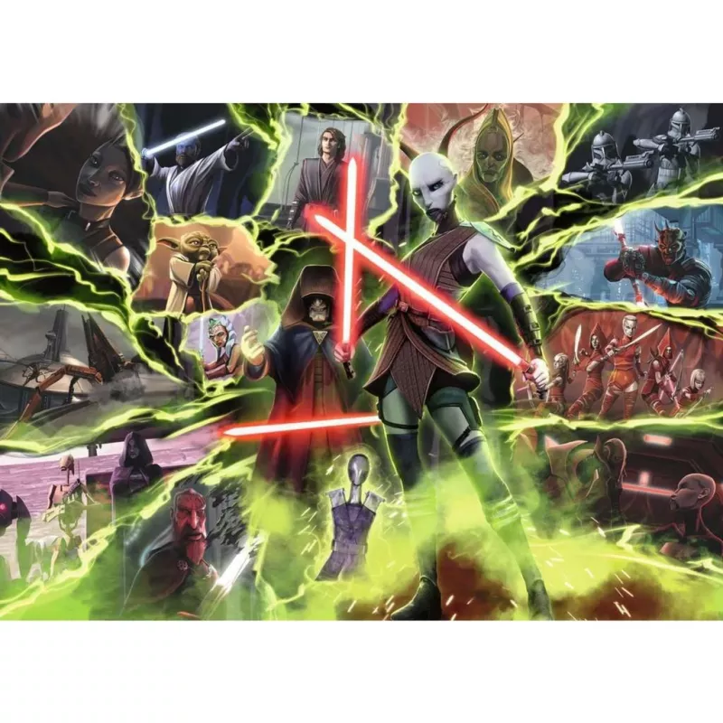 Puzzle Star Wars Villainous: Asajj Ventress (1000 dielikov)