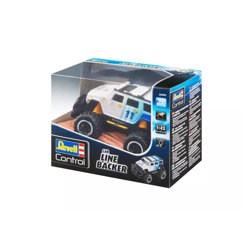 Auto Revell Line Backer od REVELL — odporúčané od 6 rokov, farby: čierna, modrá, biela