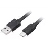Akasa PROSLIM tenký a štíhly USB nabíjací a synchronizačný kábel Type-A na C - kábel - digitálny/dátový