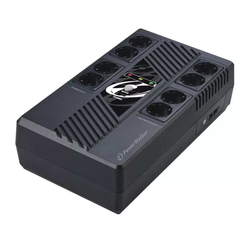PowerWalker VI 1000 MS FR Line-Interactive 1000 VA 600 W 8 AC výstupov