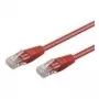 Wentronic Goobay CAT 5e patch kábel, U/UTP, červený, 20 m - CCA medený mix (68364)