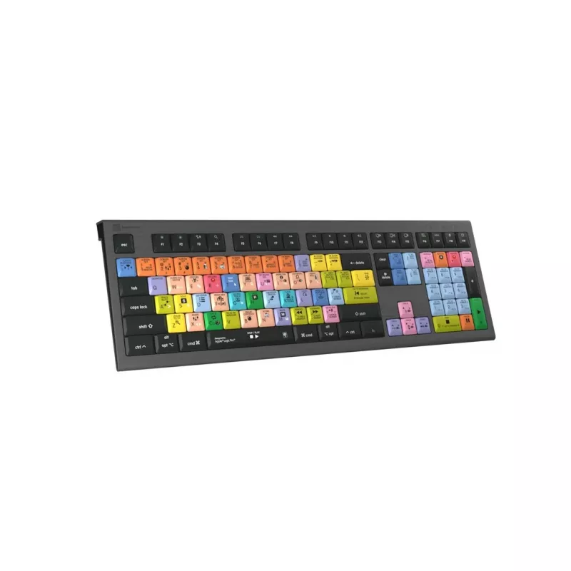 Klávesnica Logickeyboard LKB-LOGXP2-A2M-UK univerzálna USB QWERTY UK English čierna