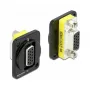VGA adaptér DELOCK 86792 – 15-pin konektor samica na 15-pin konektor samica, čierny