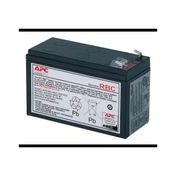APC náhradná batériová kazeta APCRBC106 (OEM), olovená (VRLA), 1 ks, čierna, RoHS, 2,5 kg, 102 mm