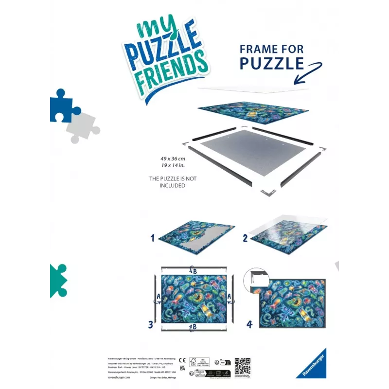 Ravensburger Puzzle 17900 1000 dielov Jedlo a pitie