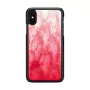 Obal na smartphone iKins pre iPhone XS / XS S – pink lake a čierny, ochranné puzdro