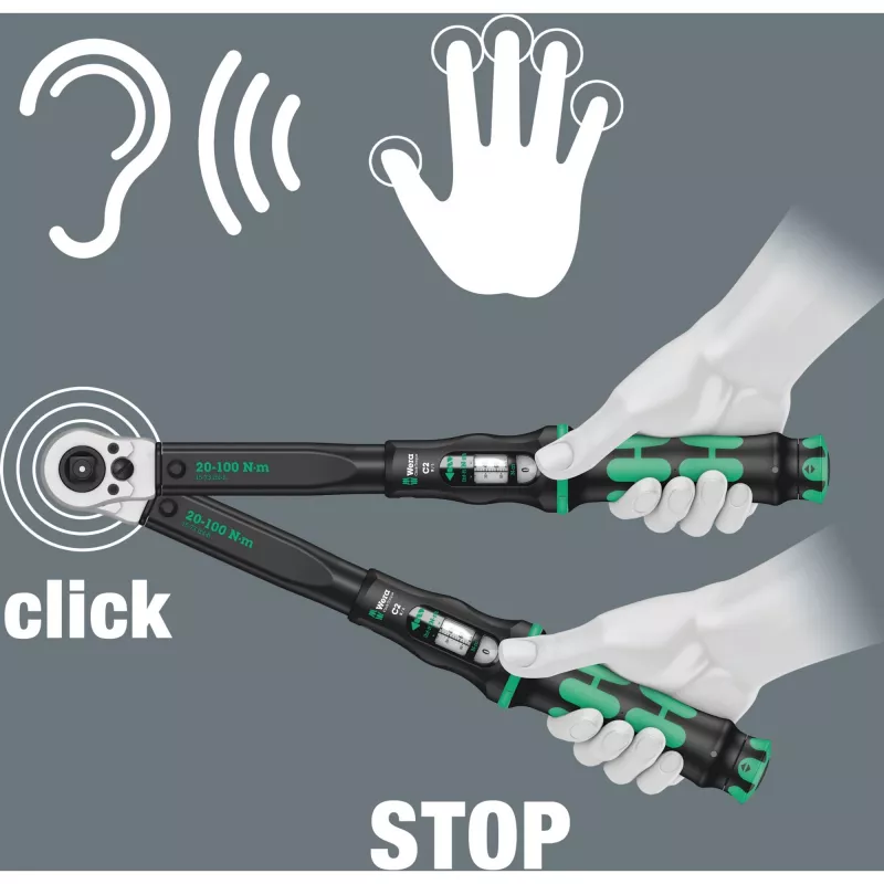 Click-Torque C 2 R/L 05075625001 momentový kľúč 1/2 12,5 mm 20 - 100 (05075625001)