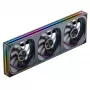 360mm ARGB PWM sada radiátorových ventilátorov Jonsbo ZA-360 (čierna)