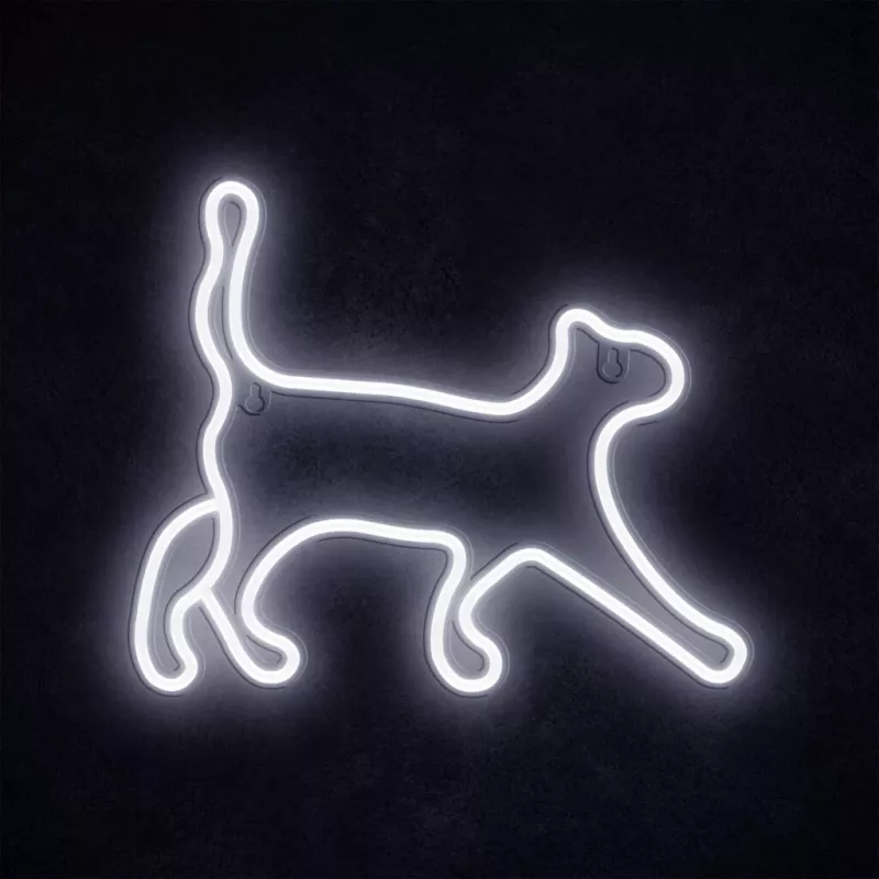 Neonové dekoračné svietidlo MANTA SNL70WH Style Neon Lights CAT 2 biele 70 cm