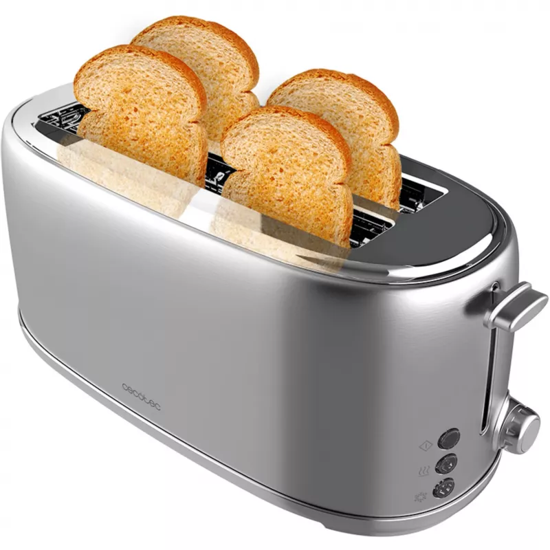 Cecotec 3207 4 plátky toast alebo 2 veľké plátky chleba