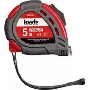 Meracie pásmo KWB PRECISA BANDMASS 5 m — KWB 060105, dĺžka 5 m, zatahovacie