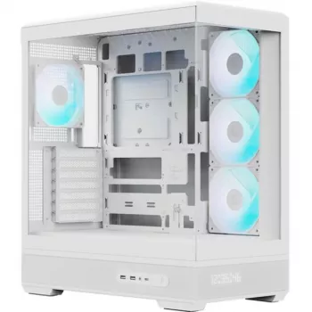 Počítačová skriňa AeroCool Geh Midi P500B-Digi biela