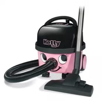 Podlahový vysávač NUMATIC HET160-11 — 6 l kapacita na prach, 620 W, HEPA filtrácia, 2 m hadica