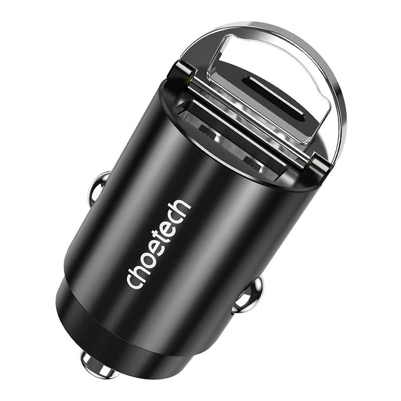 USB-C/USB-A nabíjačka CHOETECH TC0006 30 W – podpora QC3.0 a PD3.0