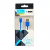 IBOX USB A na USB C kábel IKUMTCB — 1 m, USB 2.0, modrá