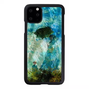Puzdro na telefón iKins pre iPhone 11 Pro Max, čierne, ochranné puzdro