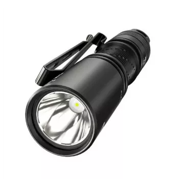 Ručná baterka Nitecore MT1A Pro — LED 50 lm, USB nabíjateľná, 1100 mAh, hliník, vodotesná, nárazuvzdorná, čierna