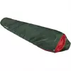 High Peak Lite Pak 1200 spací vak mumia polyester zelená, červená 23263