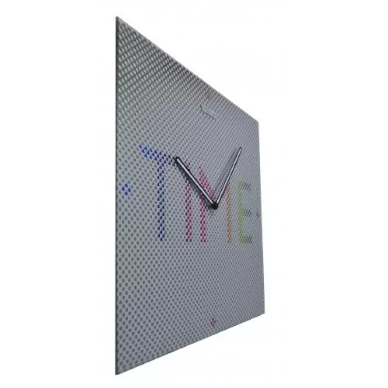 NeXtime hodiny 8165 Mistery - Time, 43x43 cm, nástenné, kovové