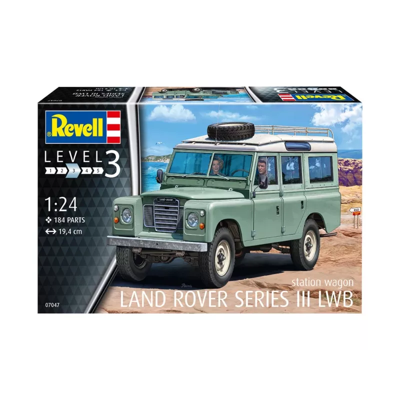 Plastový model Land Rover Series III
