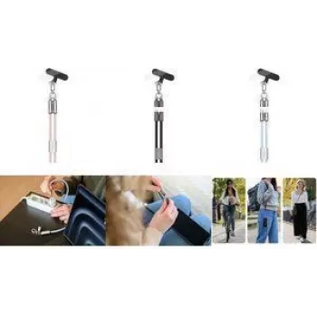 Ansmann Lanyard kábel USB Type-C na Lightning modrá - kábel - digitálne/dátové (1700-0194)