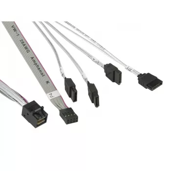 Supermicro - SATA/SAS kábel - Mini SAS HD (SFF-8643) na SATA - 50/50/60/70 cm - pre A+ Server 1013, SuperServer 5018, 5019, 5019S, SuperStorage Server 5019D8