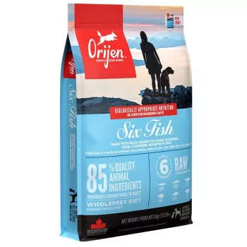 ORIJEN Six Fish – suché krmivo pre psov – 6 kg
