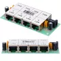 PoE injektor Extralink 4-portový 4x 100 Mb/s RJ45, Fast Ethernet, 48 V, bez skrine