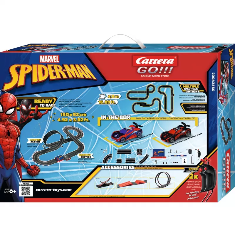 CARRERA Racetrack Spider pretekársky model 20062580 autodráha