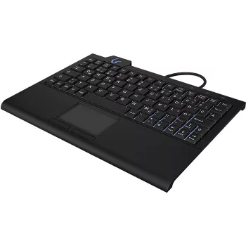 KeySonic KSK-3210ELU (DE) klávesnica Home USB QWERTZ nemecká čierna