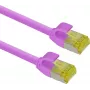 Patch kábel helos Ultra tenký 5m S/FTP CAT6a RJ-45 (samec) na RJ-45 (samec)
