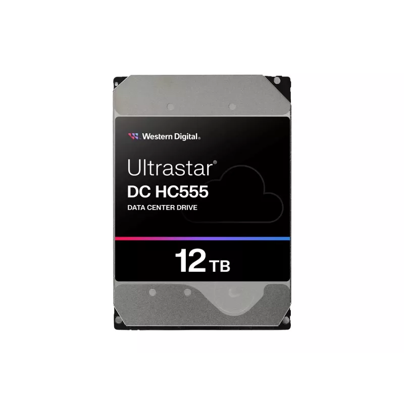 HDD | WESTERN DIGITAL ULTRASTAR | Ultrastar DC HC555 | 12 TB | 512 MB | 7200 ot/min | 3,5