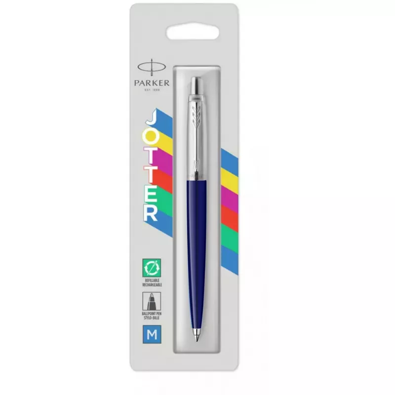 Pripínací guľôčkové pero Parker Jotter Originals modré