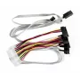 Microsemi Adaptec - interný SAS kábel - so sidebands - SAS 6Gbit/s - 4-Lane - 4x Mini SAS HD (SFF-8643) (M) na interné napájanie, 4-pin, in