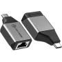 ALOGIC Ultra Mini – sieťový adaptér – USB-C 3.2 Gen 1 – Gigabit Ethernet x 1 – Space Gray (ULCGEMN-SGR)
