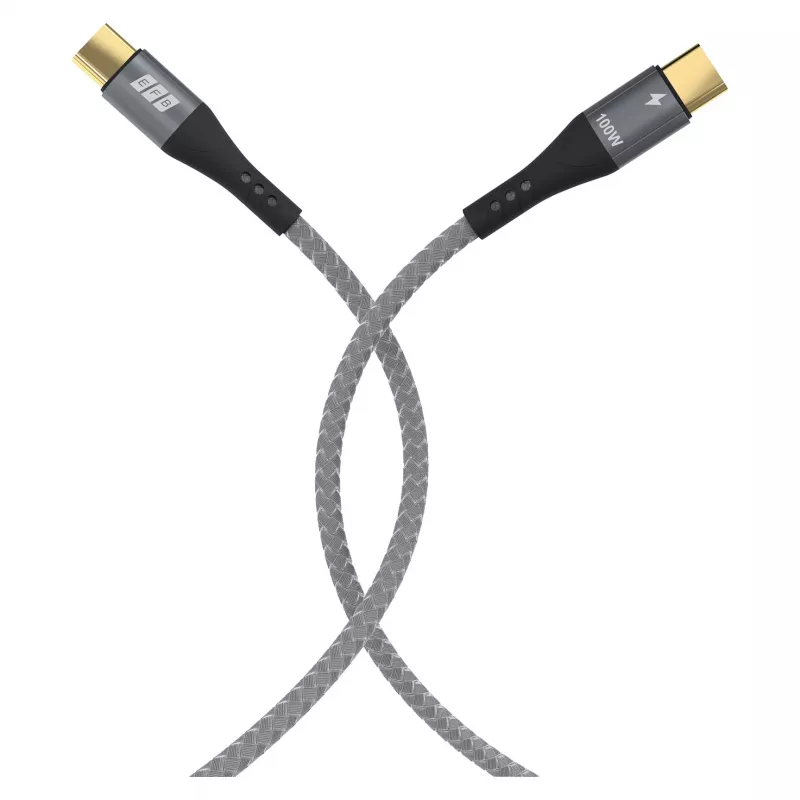 Efb USB-CC-00004 USB kábel sivý