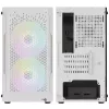 ATX AEROCOOL TRINITY MINI FRGB MICRO MINI TOWER SKRIŇA SO SKLENENÝM PANELOM (BIELA)
