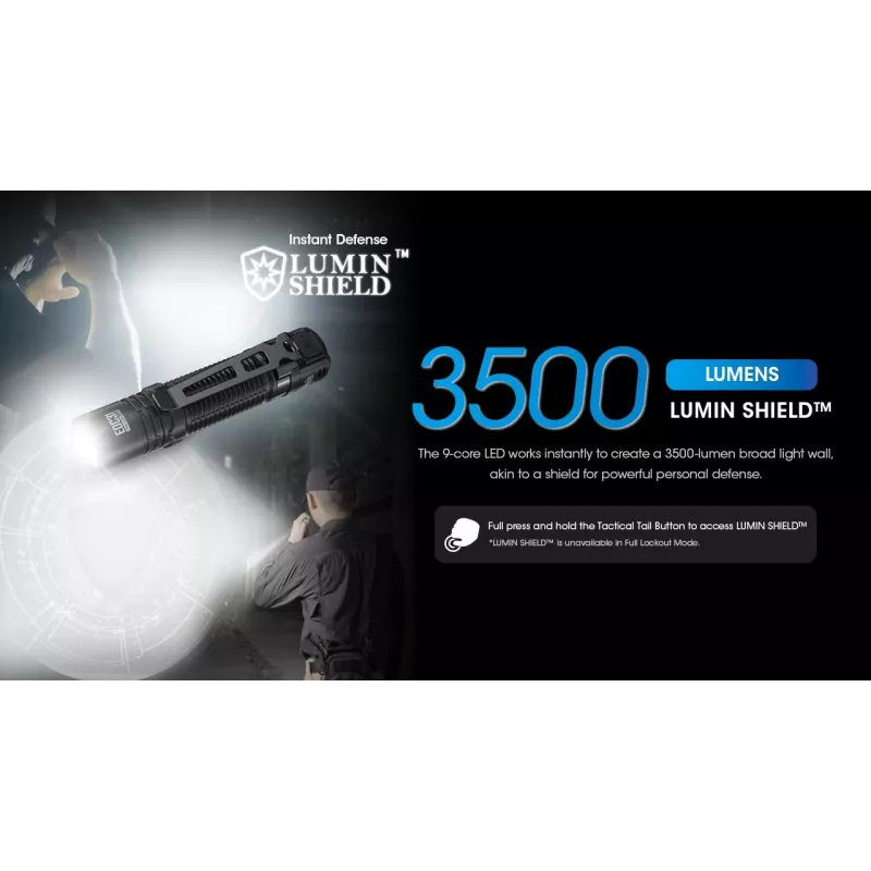 Nitecore EDC31 baterka, 3500 lm