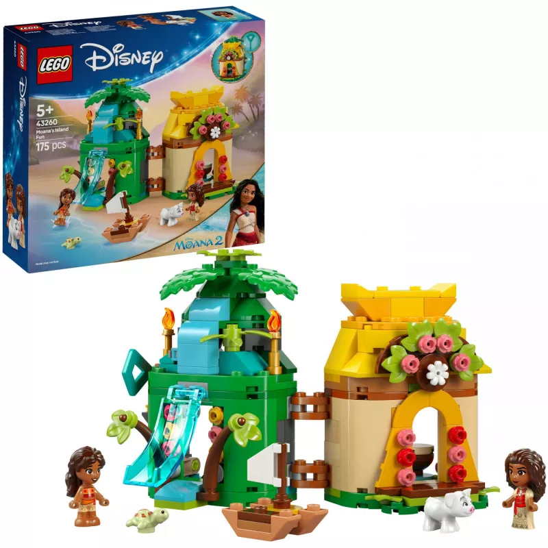 LEGO DISNEY 43260 Moana a zábava na ostrove