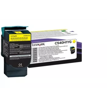 Tonerová kazeta Lexmark C540H1YG 1000 strán žltá