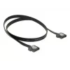 SATA kábel DeLOCK 83841 0,5 m SATA III 7-pin čierny