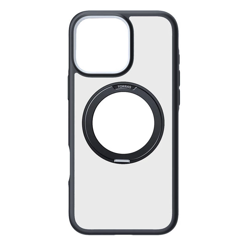 Ochranné puzdro Torras Ostand R Fusion pre iPhone 16 Pro Max – čierne