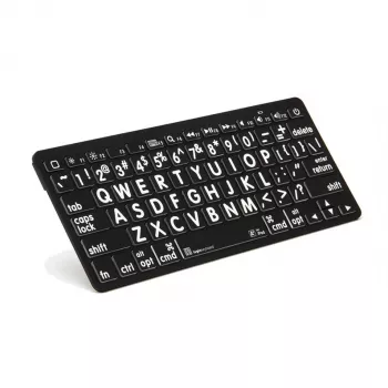 Klávesnica Logickeyboard LKB-LPWB-BTON-DE univerzálna Bluetooth QWERTZ nemecká čierna