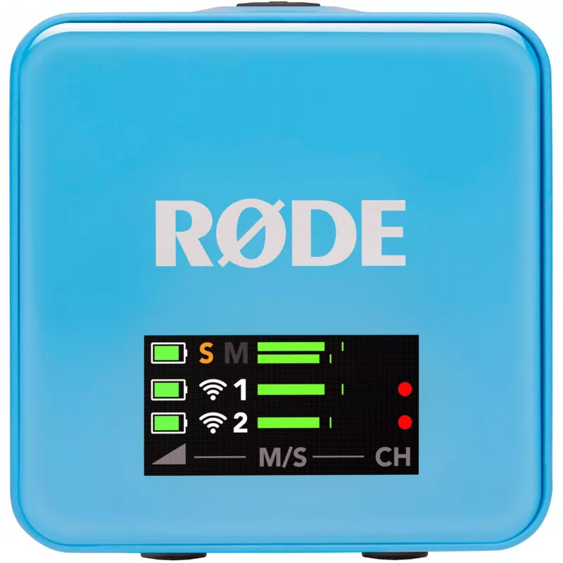 RØDE Wireless GO III Blue - bezdrôtový mikrofónový systém (modrá)
