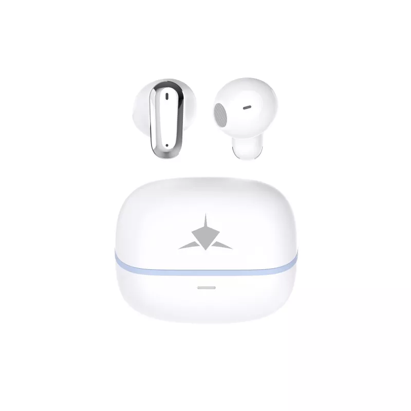 True Wireless slúchadlá White Shark GEB-TWS-201 Blaze biela