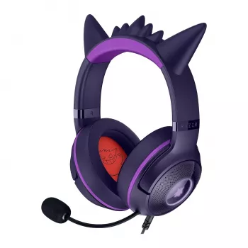 Razer Kraken Kitty V2 - Pokemon Gengar Ed. headset káblový čelenkový herný USB Type-A ružový