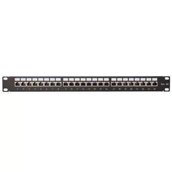 Patch panel - Extralink CAT6A STP, 24 portov